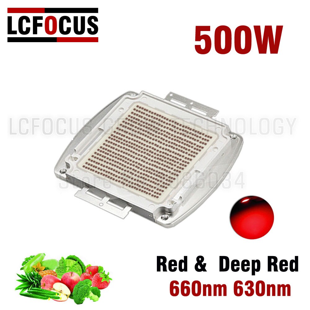  LED Ĩ 500 W   660nm 630nm ̿ COB..